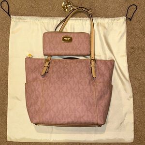 Michael kors bag and wallet